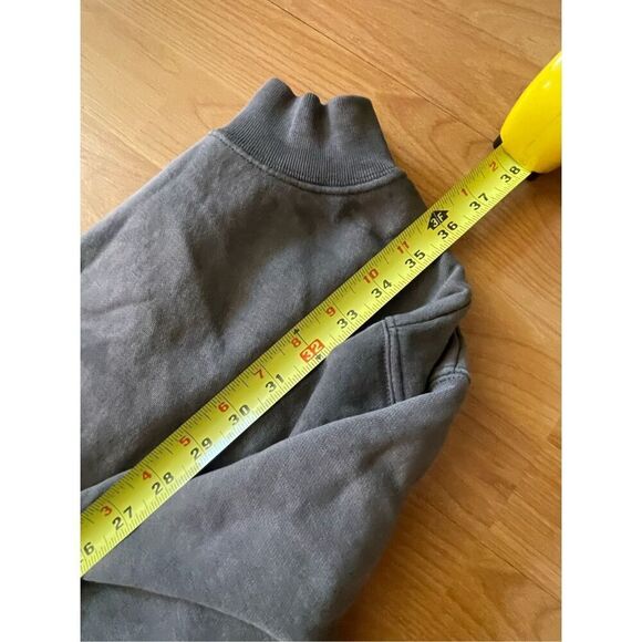 Gap Long Sweater Grey Tie Dye With Pockets Women’s Size XL - Picture 6 of 6